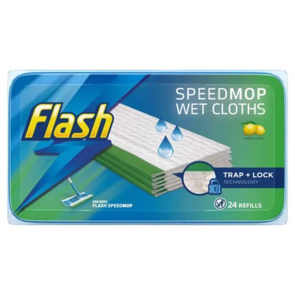 24 Pack Flash Speed mop Hygiene Mop Refill Wet Cloths Refills